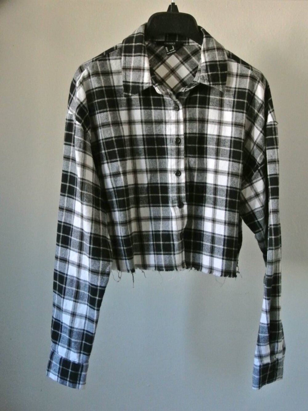 Cropped Flannel